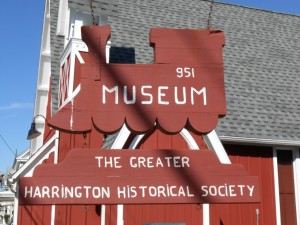 Harrington - Museum Sign